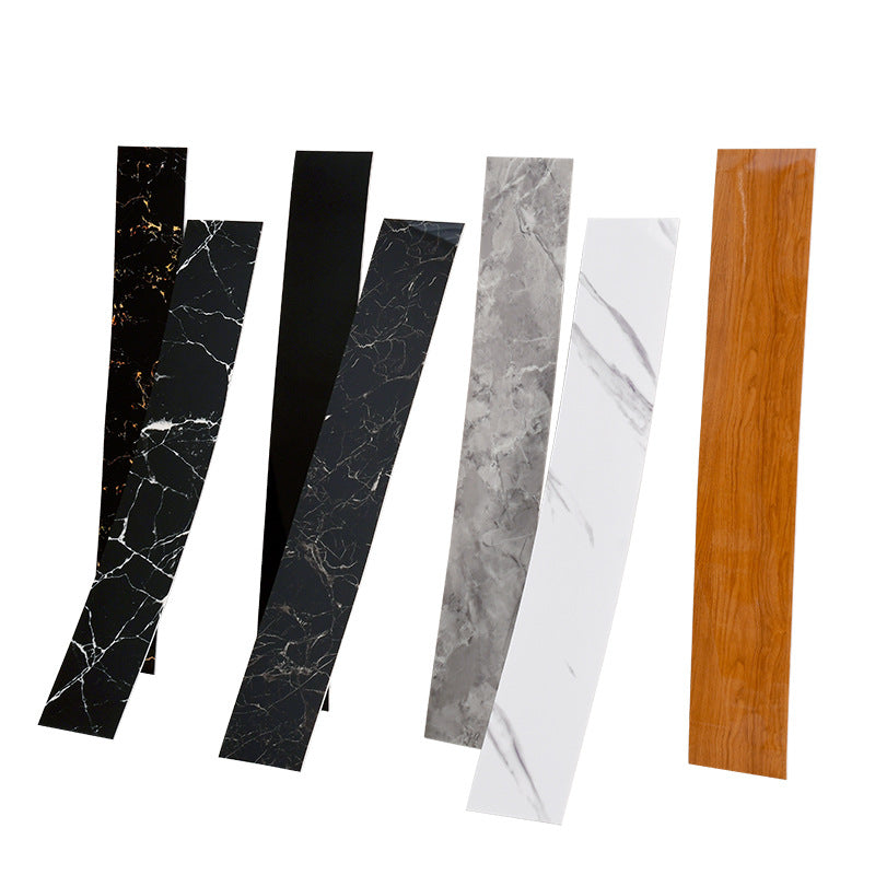 Factory Wholesale Thick Self-Adhesive PVC Baseboard, Wall Corner Edge Protector Sticker, Tile Wall Skirting & Stair Decor Trim